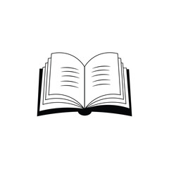 Back To School Theme Single Icon Vector Book Illustration 1
