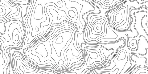 Abstract vector topography map background with wavy contour lines, geometric grid, and mountain relief for hiking, navigation, and cartography design .