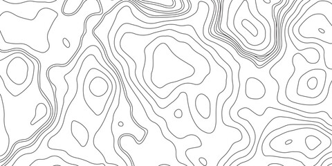 Abstract vector topography map background with wavy contour lines, geometric grid, and mountain relief for hiking, navigation, and cartography design .