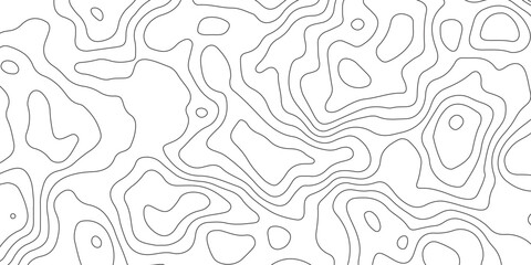Abstract vector topography map background with wavy contour lines, geometric grid, and mountain relief for hiking, navigation, and cartography design .