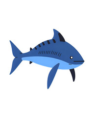 Naklejka premium shark vector illustration
