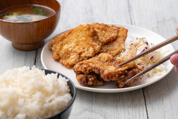 美味しそうな唐揚げ