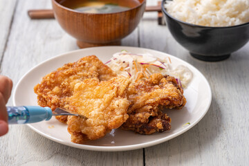美味しそうな唐揚げ