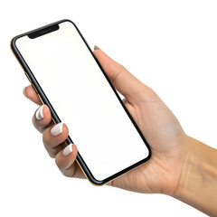 Blank Smartphone Screen: Mockup for App Presentation & Website Design