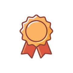Acknowledge Achievement with a Rosette Badge, Rewards and Celebration for Success