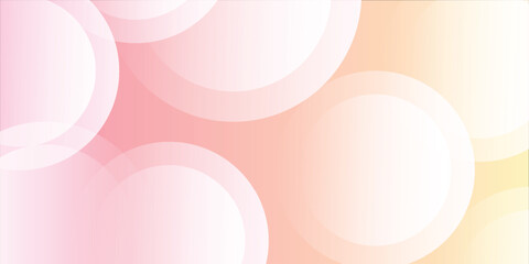 abstract background.modern.minimalist.pink and yellow gradations.circle effect.memphis.trendy .eps 10