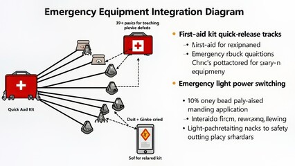 Schematic diagram of emergency response system