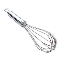 Stainless steel whisk with a long handle