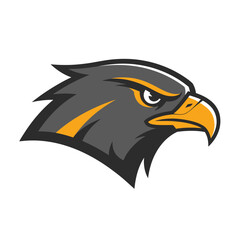 Eagle Head Mascot Design Professional Illustration for Team or Brand Identity