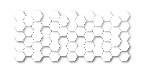 Abstract honeycomb hexagon vector background .Geometric texture design with modern grid, digital tech mesh, seamless tile pattern and futuristic 3D hexagonal structure illustration .