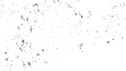 Fototapeta premium Abstract dust texture old damaged dirty grainy scratches on white background overlay. Dirty dust film grain texture speck grit grunge overlay on white paper noise pattern. 