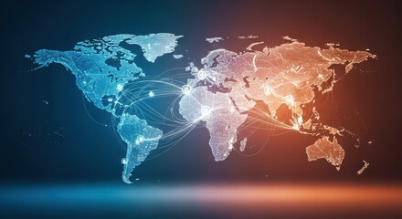 Global Network: Interconnected World