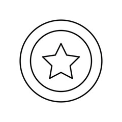 Fototapeta premium Achievement Vector icon which can easily modify or edit