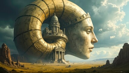 Spiral Avatar Art Scene
