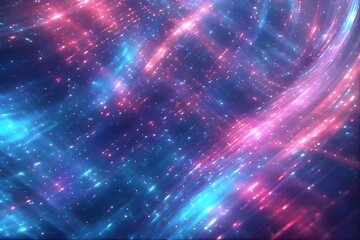 Obraz premium Blue Pink Iridescent Gradient