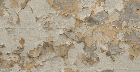 High Quality Seamless Flaking Peeling Paint Cardboard Wall Texture