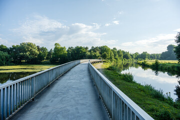 Radweg zischen Emssee und Ems bei Warendorf 