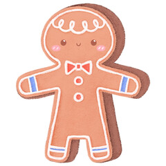 christmas gingerbread man