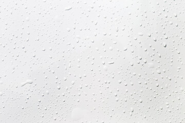 Water drops on white background, water drops pattern background