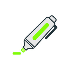 green marker pen