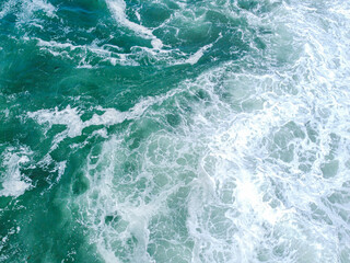 A perfect and powerful background of churning white water A Force of Nature