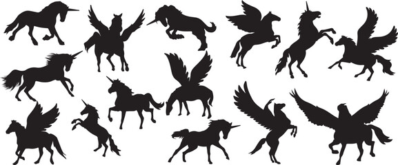 horse silhouette vector, flying horse shadow, mythical pegasus doodle, horse rider silhouette, galloping horse sketch, flying animal design, winged horse doodle, fantasy horse artwork, animal horse fi