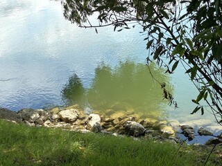 Drava River bank.