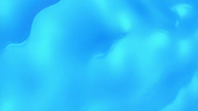 animated wavy loop motion blue liquid. vertical soft animation. abstract shiny blue ripple.