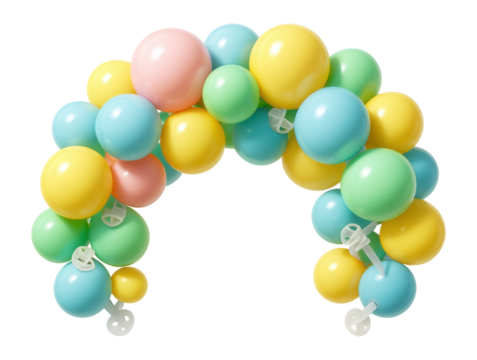 DIY balloon arch kit with connectors