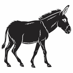 donkey vector
