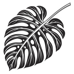 black and white abstract vector