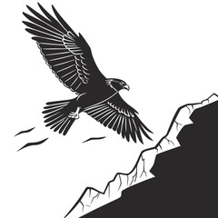 vector illustration of a bird
