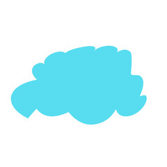 Cloud line art icon symbol cloud web storage