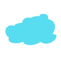 Cloud line art icon symbol cloud web storage