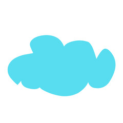Obraz premium Cloud line art icon symbol cloud web storage