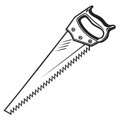 Obraz premium saw blade vector