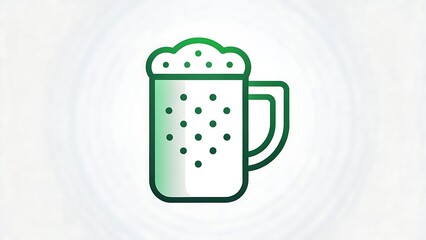 a refreshing mug filled with frothy beverage