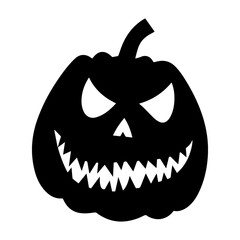 Halloween pumpkin silhouette Images