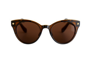 Tortoiseshell Cat Eye Sunglasses Product Shot