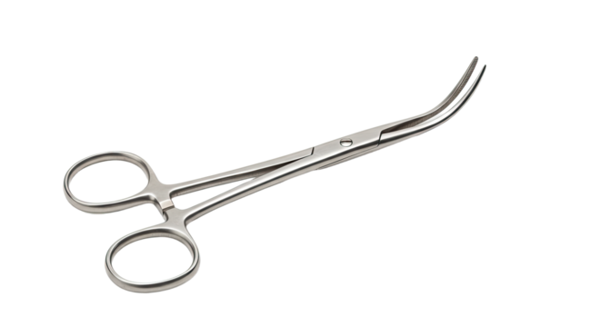 Surgical instrument stainless steel forceps.