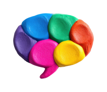 Creative brainstorming session office visual imagination sparks ideas isolated on transparent background, png