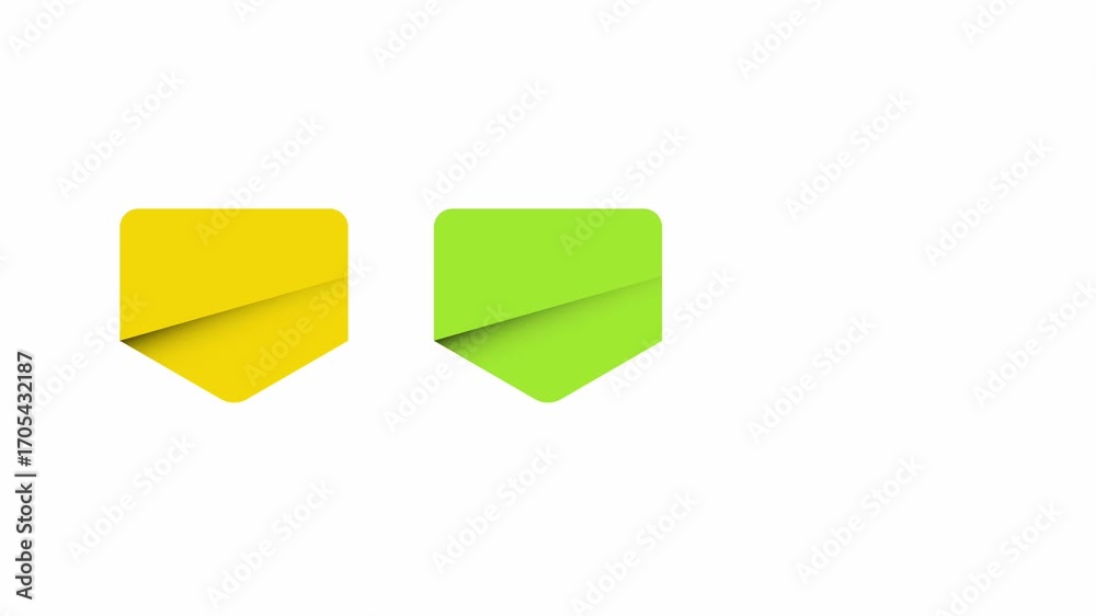 Canvas Prints animated video of 3, 4 and 6 steps business infographics multicolor rectangle shape for workflow, pr