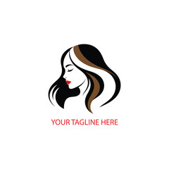 Elegant Hair Salon Logo Design