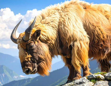 Its a Drawing of a Takin