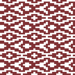 seamless knitted scandinavian pattern