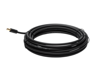 Coiled Black Cable:  HDMI, USB, or Audio? Identify Your Cable Now!