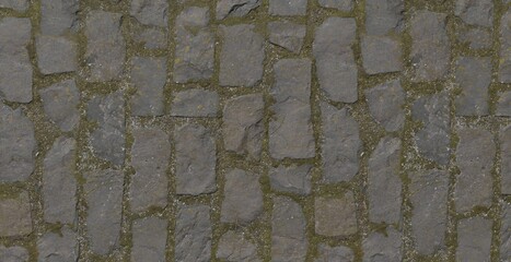 Rustic Cobblestone Pavement Texture &ndash; Seamless Stone Pattern