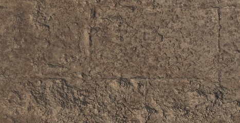 High Quality Seamless Dark Gray Rough Stone Brick Texture
