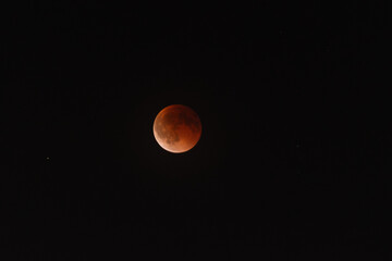 Blood Moon Eclipse 09.07.2025