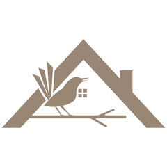 Bird Inside a Safe Home